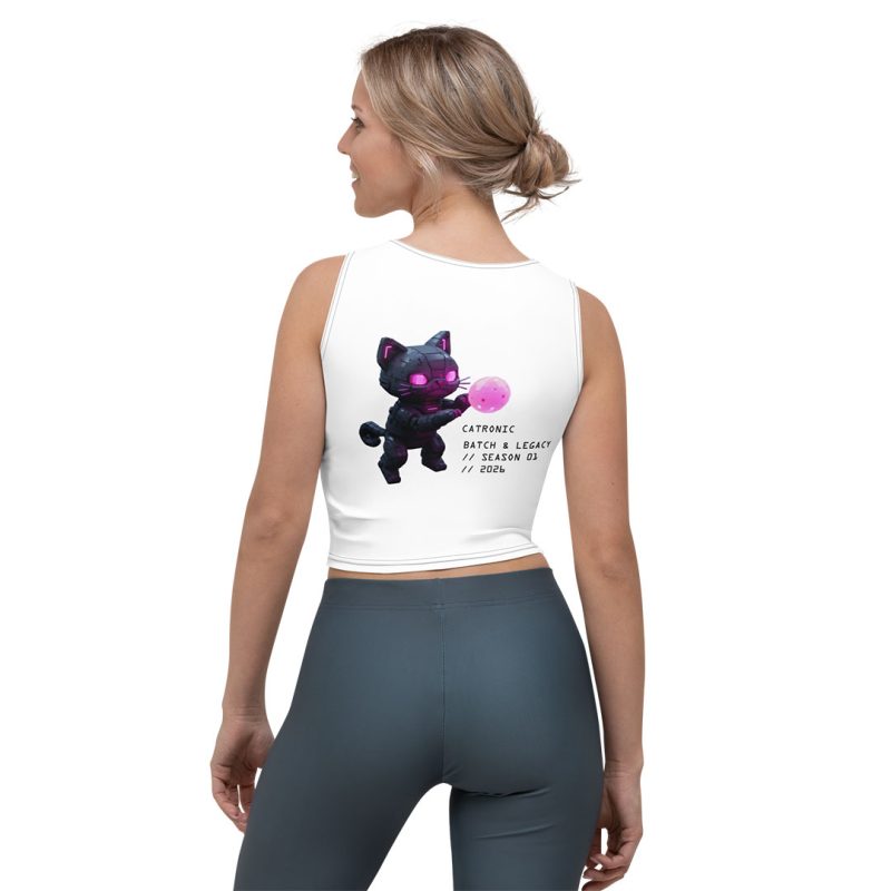 CATRONIC // CYBER_CROP_TEE